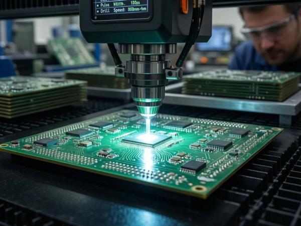 載板綠光皮秒鉆孔 (5)