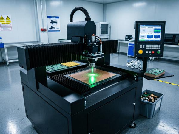 線路板綠光皮秒激光鉆孔 (6)